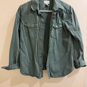 Forever 21 Green Utility Jacket